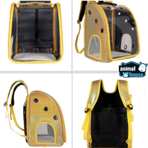 MORRAL TRANSPARENTE SIRENA CON RUEDAS