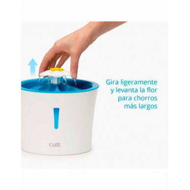 FUENTE FLOR CATIT 2.0 CON LUZ LED