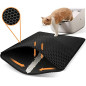 TAPETE DE FORMA DE GATO CAPA DOBLE T L