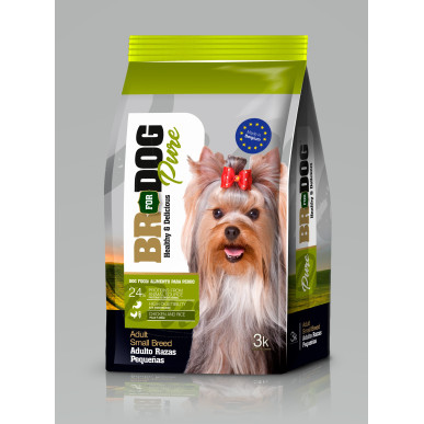 BR FOR DOG  ADULTO RAZA PEQUEÑA X 3 kg