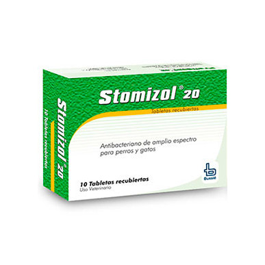 STOMIZOL 20 CAJA X 10 TABLETAS