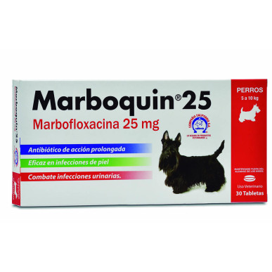 MARBOQUIN 25 MG  X 10 TAB