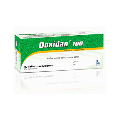DOXIDAN 100 mgCAJA 20 TAB
