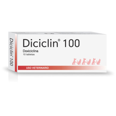 DICICLIN 100 CAJA X10 TABS