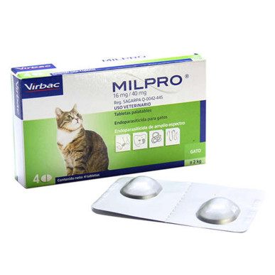 MILPRO 16 MG  ADULTO X  1 TABLETA