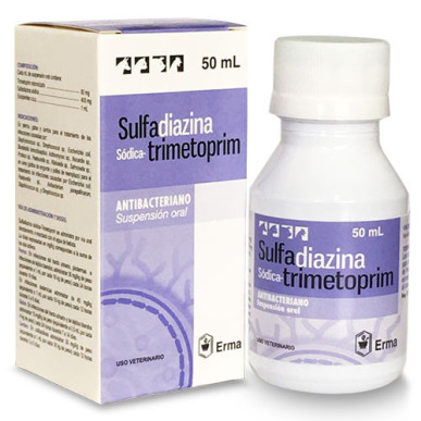 SULFADIAZINA TRIMETOPRIM X 60ml