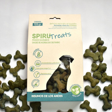 GALLETAS SPIRUTREATS CARBONX 120 gr