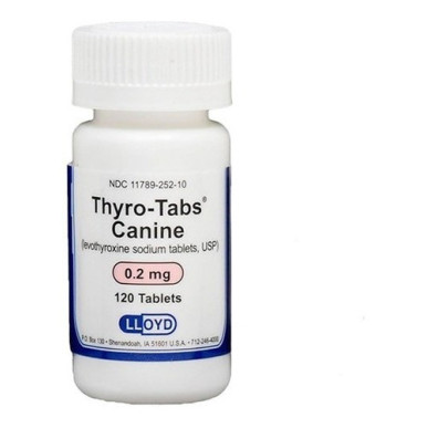 THYRO-TABS CANINE X 0.2 MG 120 TAB