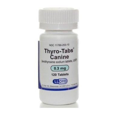 THYRO-TABS CANINE X 0.3MG 120 TAB