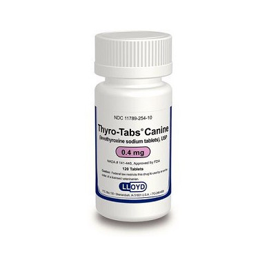 THYRO-TABS CANINE X 0.4 MG 120 TAB
