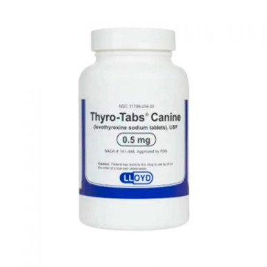 THYRO-TABS CANINE X 0.5 MG 120 TAB