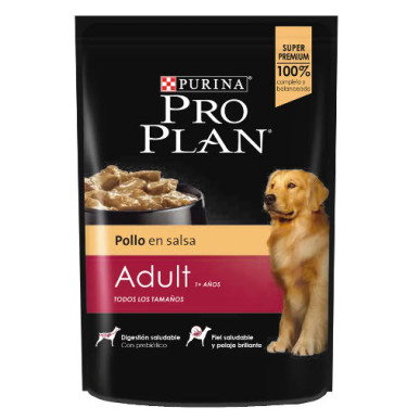 PROPLAN POUCH ADULTO POLLO X 100 gr