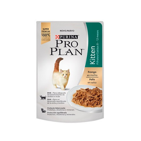 PROPLAN POUCH KITTEN POLLO X 85 gr