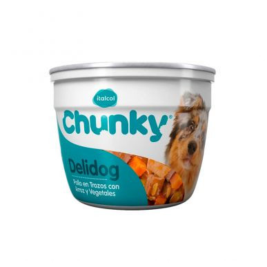 CHUNKY DELIDOG TROZOS POLLO POTE X 310gr
