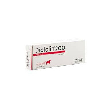 DICICLIN 200 CAJA X 30 TABS