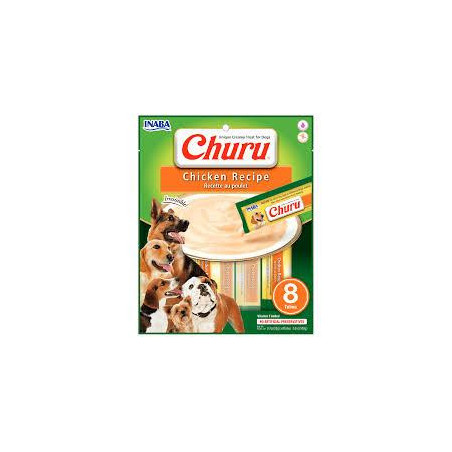 CHURU SNACK DOG POLLO 8UND X 160 gr