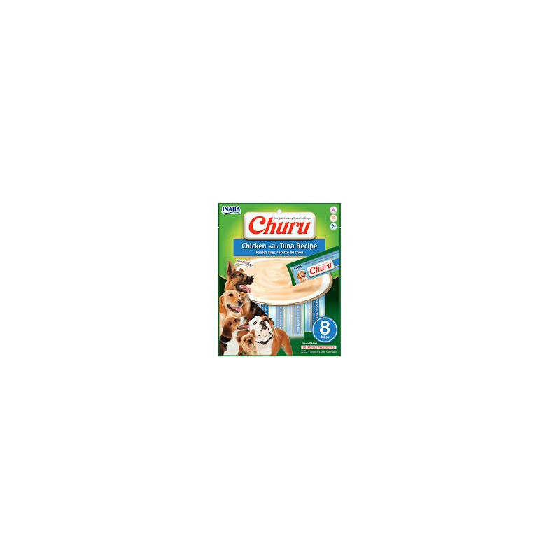 CHURU SNACK  DOG POLLOATUN 8UND160 gr