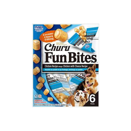 CHURU FUN BITES DOG POLLOQUESOX6UND22gr