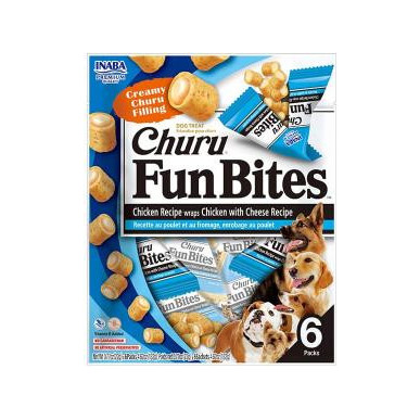 CHURU FUN BITES DOG POLLOQUESOX6UND22gr