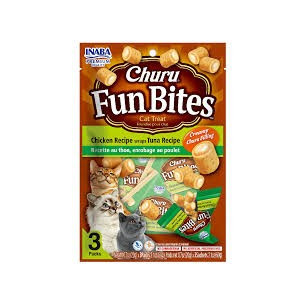 CHURU FUN BITES CAT ATUNX3UND 20gr
