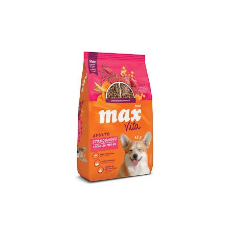 MAX C VITA ADULTO STROGONOFF CARNE X3KG 
