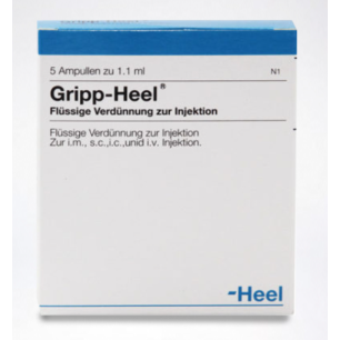 GRIPP HEEL Caja X 5 Ampollas X 1.1 ml 