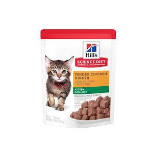 HILLS F KITTEN POUCH CHICKEN X 79 gr