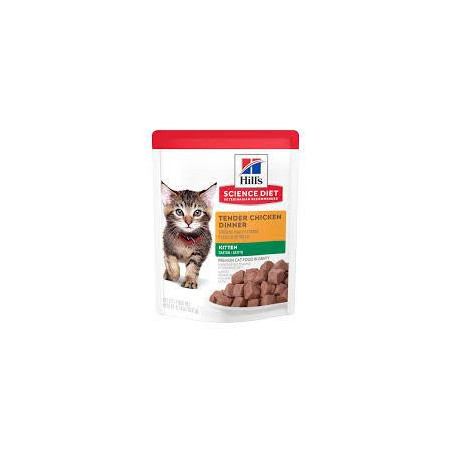 HILLS F KITTEN POUCH CHICKEN X 79 gr