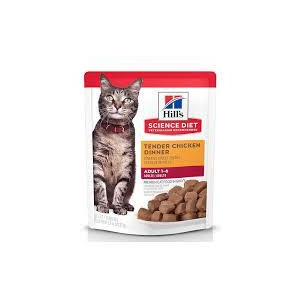 HILLS F ADULT POUCH CHICKEN X 79 gr