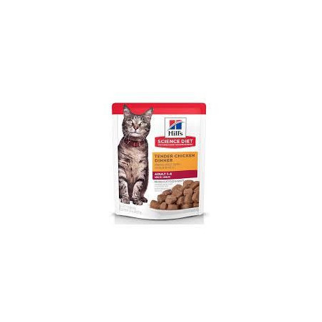 HILLS F ADULT POUCH CHICKEN X 79 gr