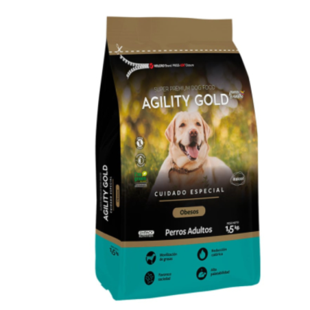 AGILITY GOLD DOG OBESOS X 1.5 kg