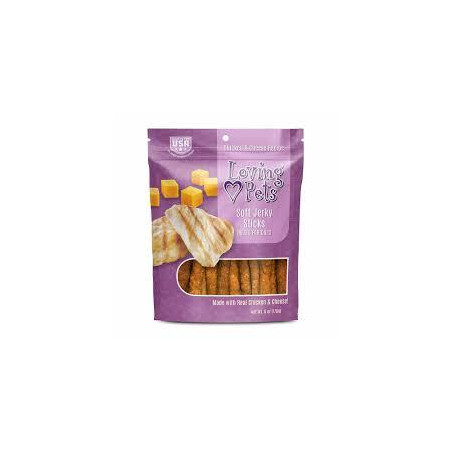 SNACK DOG JERKY POLLOQUESO CABANOX170gr