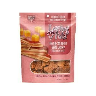 SNACK DOG JERKY POLLOQUESO HUESOX170gr