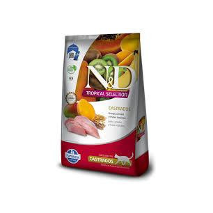 ND TROPICAL FEL FRANGO ADT CAST X 7  kg