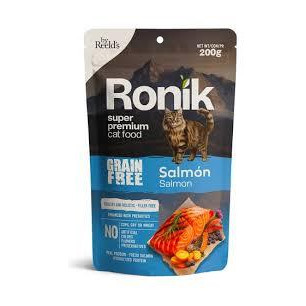 REELDS RONIK GRAN FREE CAT SALMON X200g