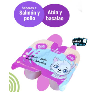 DUO CUP SNACK SALMONPOLLO