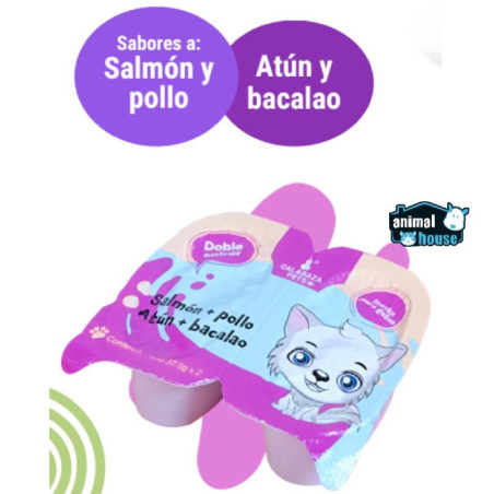 DUO CUP SNACK SALMONPOLLO