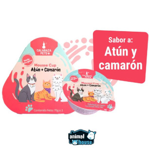 MOUSSE CUP SABOR ATUNCAMARON 70gr