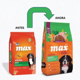 MAX C VITA ADULTO BUFFET POLLOVE X 8 Kg