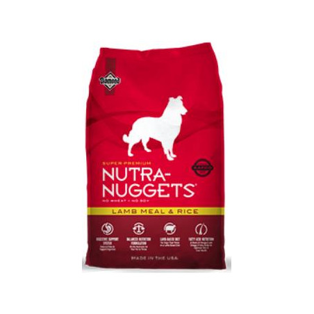 NUTRA NUGGETS CORDERO 1 kg