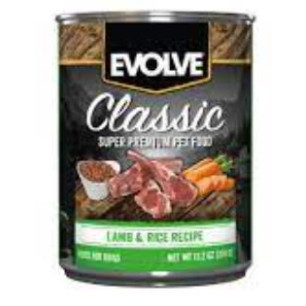 EVOLVE DOG LATA CORDERO 13.2 oz 374 gr