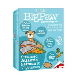 LITTLE BIG PAW DOG SALMONVEGETAL X150gr