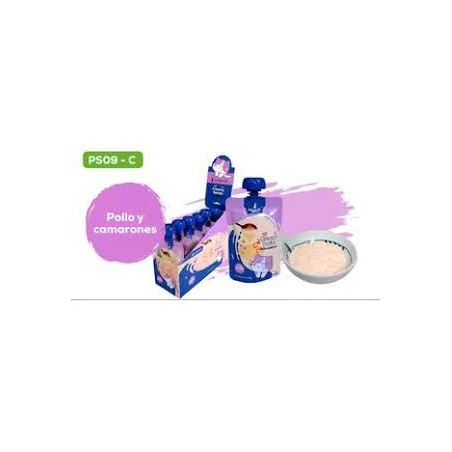 CREAMY BATIDO POLLO Y CAMARONES X6