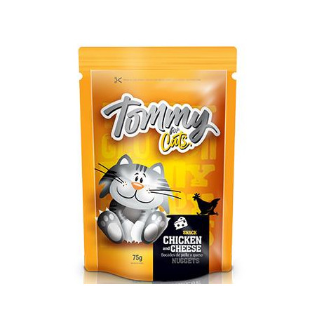 SNACK TOMMY CAT CHICKENCHEESE X 75 gr