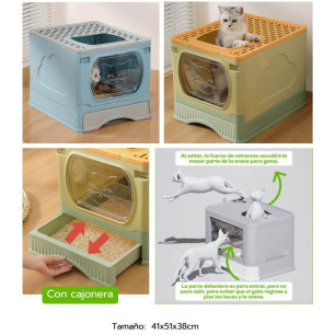 ARENERA PLEGABLE CON RASCADOR