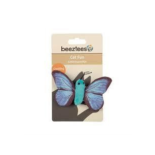 JUGUETE PARA GATO SPARKY MARIPOSA AZUL