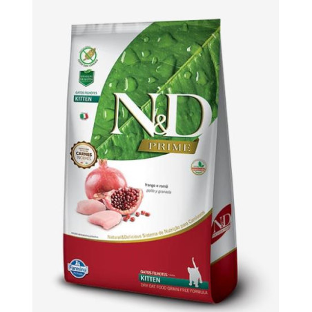ND PRIME FELINE FRANGO KITTEN X 1.5 KG