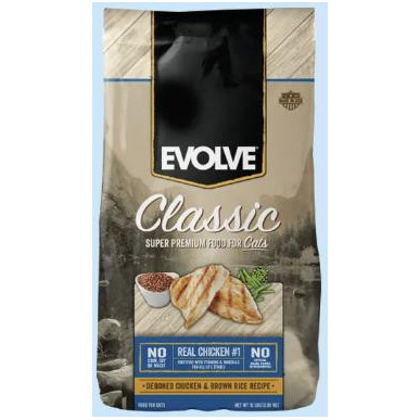 EVOLVE CAT ADULT CHIKENRICE POLLO 15 Lb