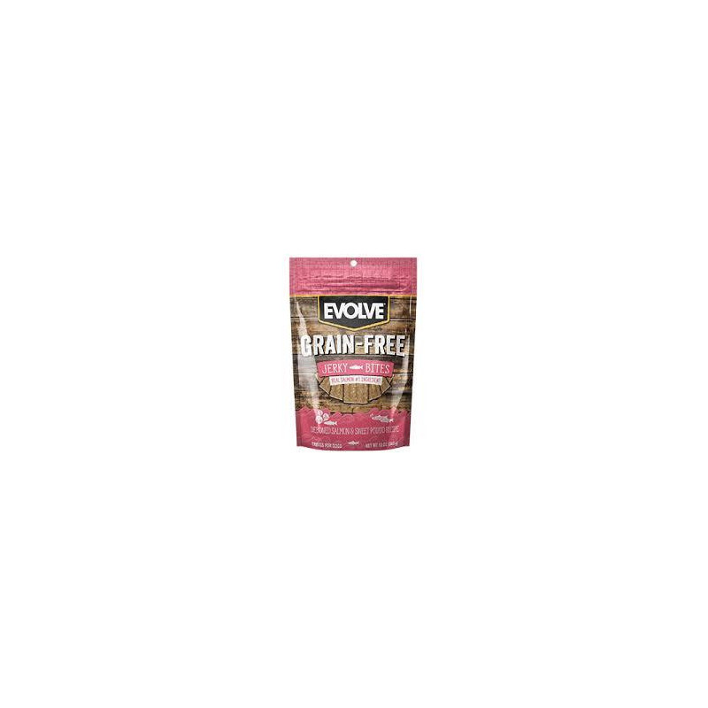 EVOLVE DOG SNACK GRAIN FREE SALMON 12 oz EVOLVE DOG SNACK GRAIN FREE SALMON 12 oz