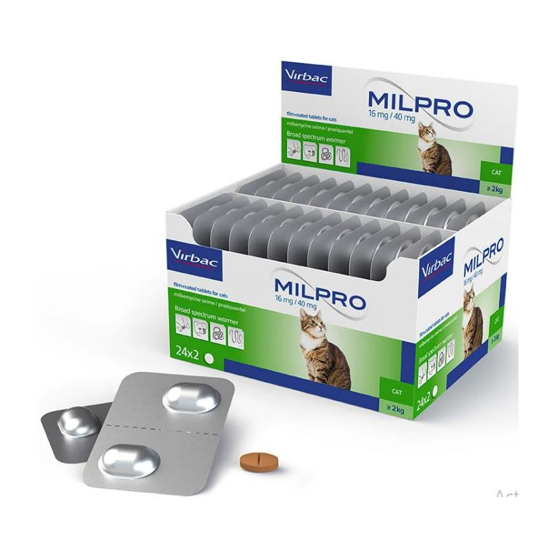MILPRO 16 MG  ADULTO X  1 TABLETA